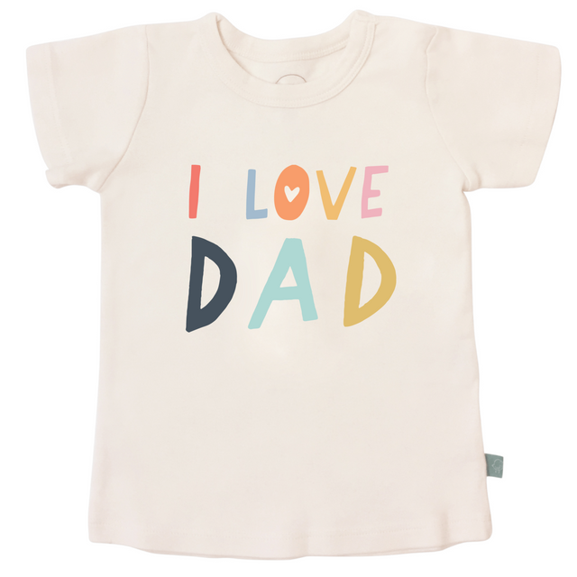 graphic tee | love dad - HoneyBug 