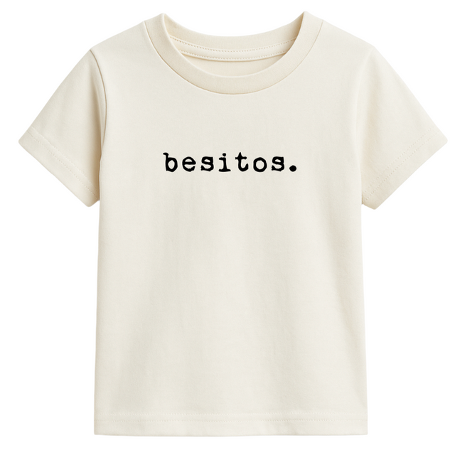 Besitos Organic Cotton Kids T-shirt Short Sleeve - HoneyBug 