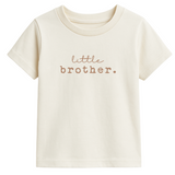 Little Brother Clay Organic Cotton Short Sleeve Toddler T-Shirt - HoneyBug 