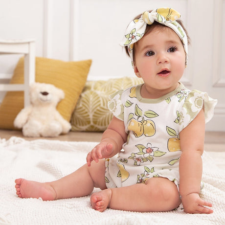 Apple Blossoms Bubble Romper