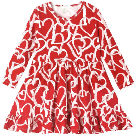 Happy Hearts Valentine Dress - HoneyBug 