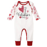 My 1st Valentine's Day Bamboo Romper