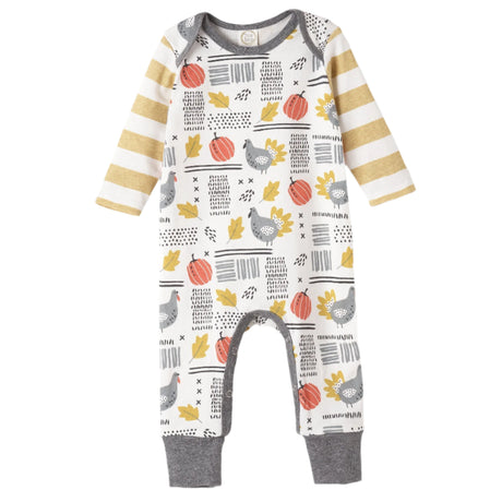 Thanksgiving Bamboo Romper - HoneyBug 