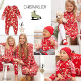 Christmas Collage Bamboo Cotton Romper - HoneyBug 