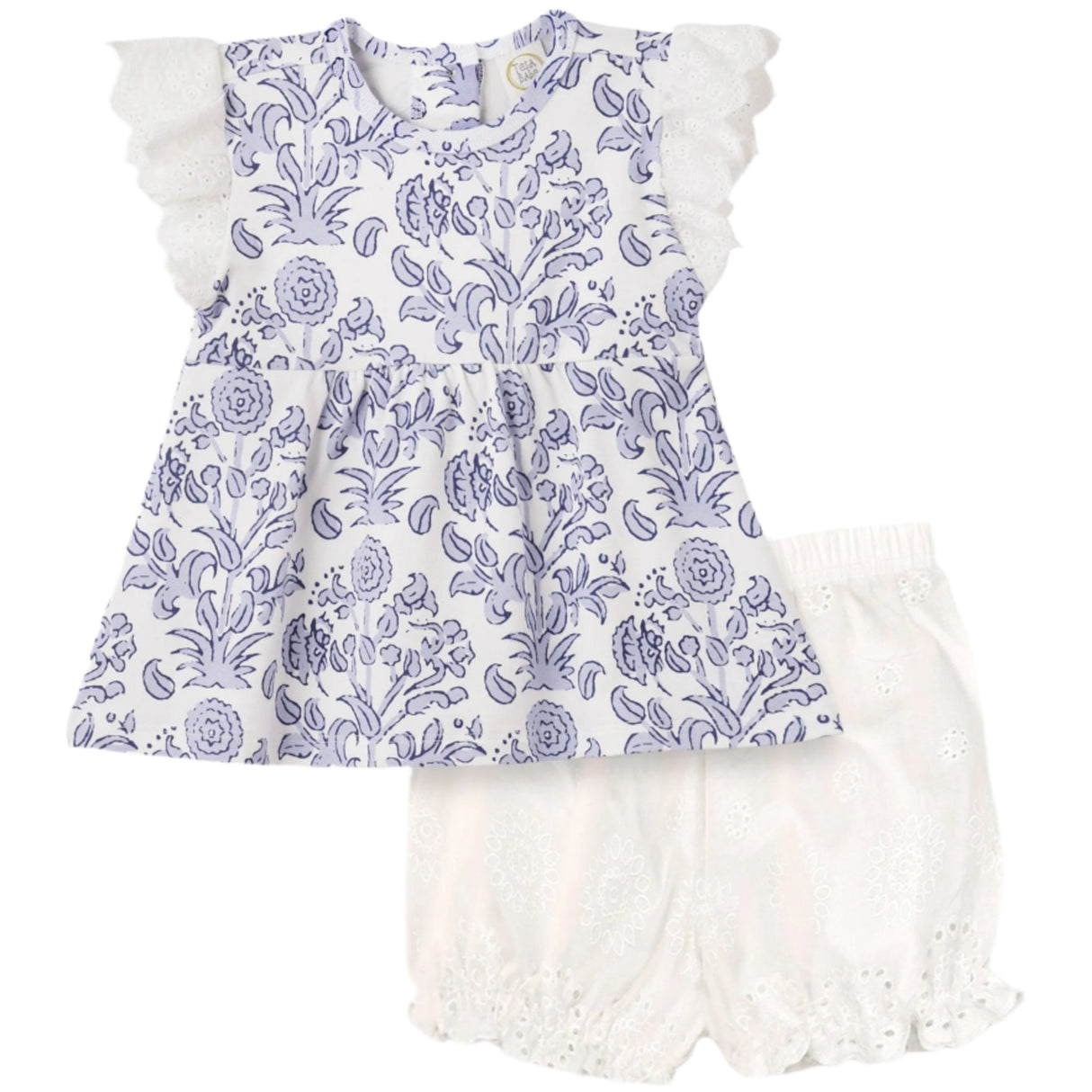 Bali Blooms Bamboo Top & Bloomers