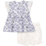 Bali Blooms Bamboo Top & Bloomers