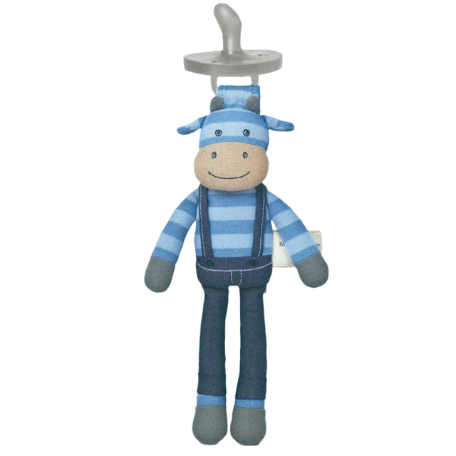 Mr. Moo - Pacifier Buddy - HoneyBug 