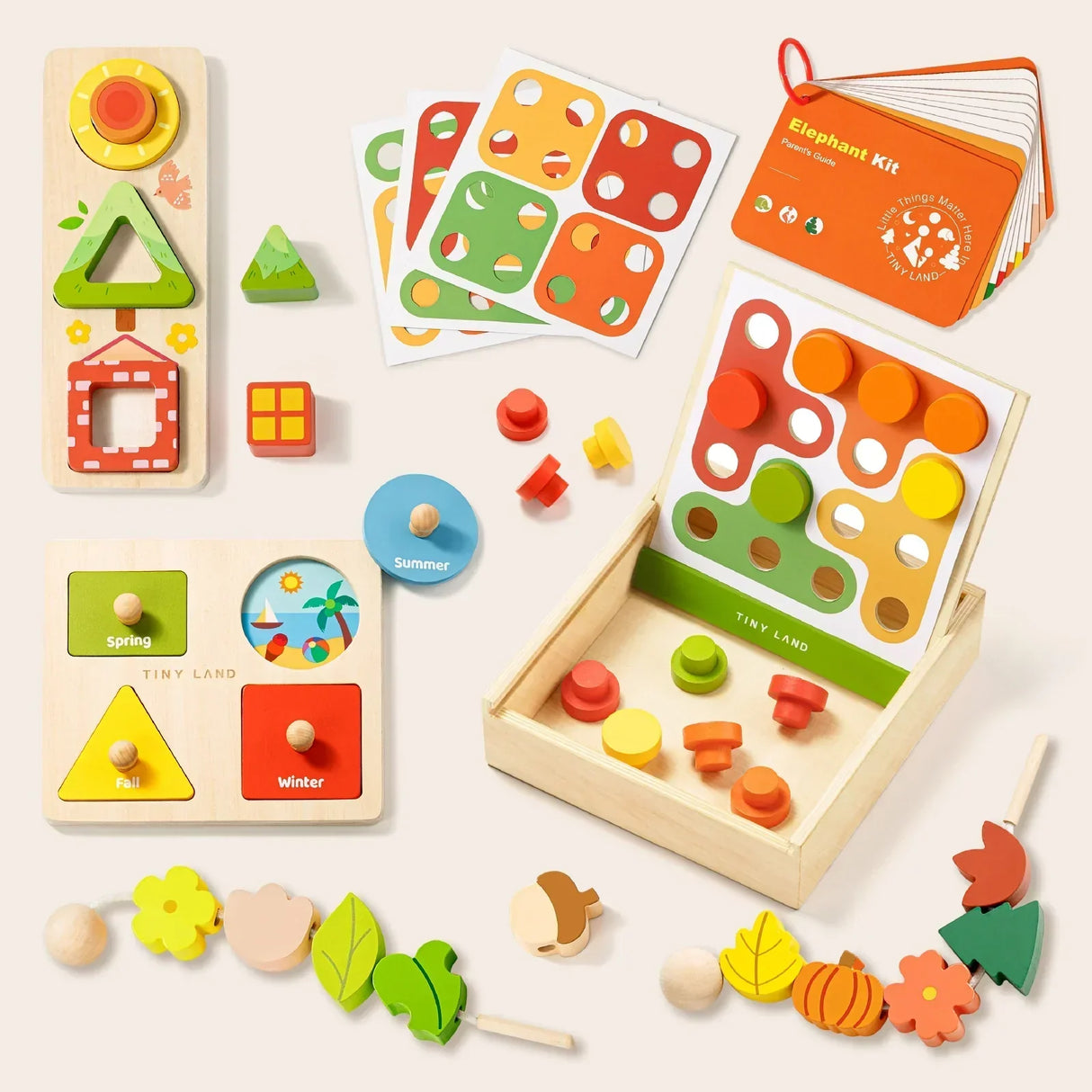 Tiny Land® Montessori Toys for Toddlers (19-24month) - HoneyBug 