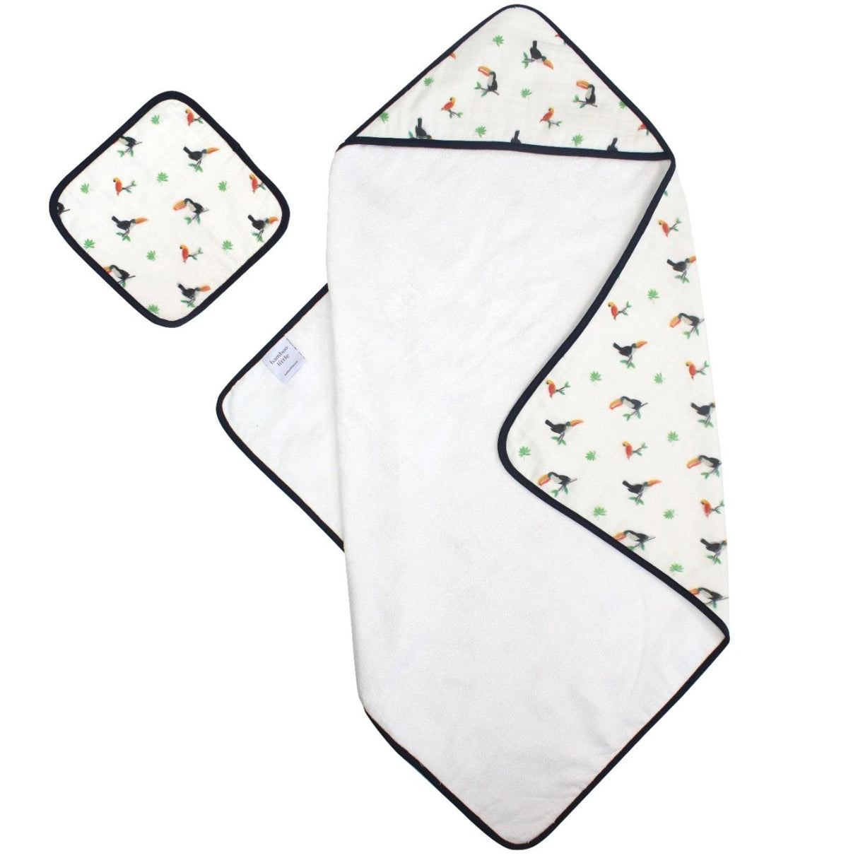 Toucan Hooded Towel Set - HoneyBug 