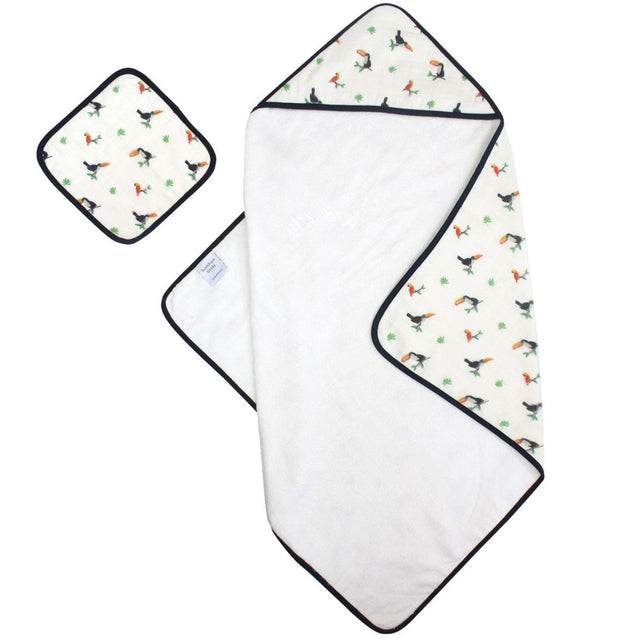 Toucan Hooded Towel Set - HoneyBug 