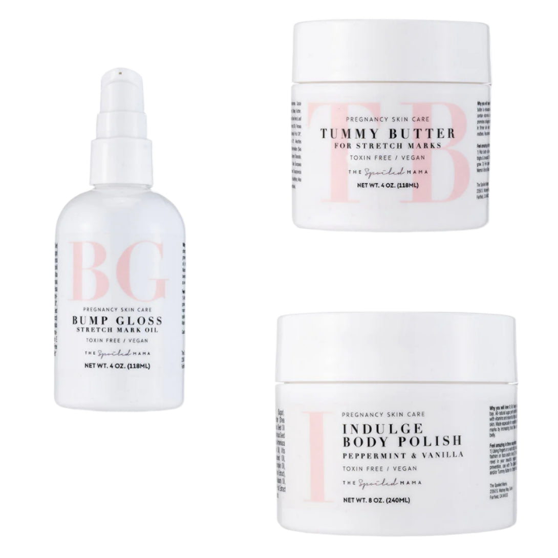 Stretch Mark Prevention Trio - HoneyBug 