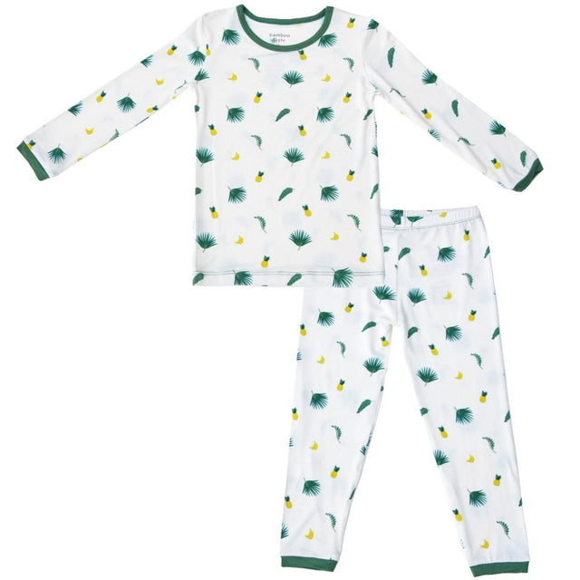 Tropical Palms Pajama Set - HoneyBug 