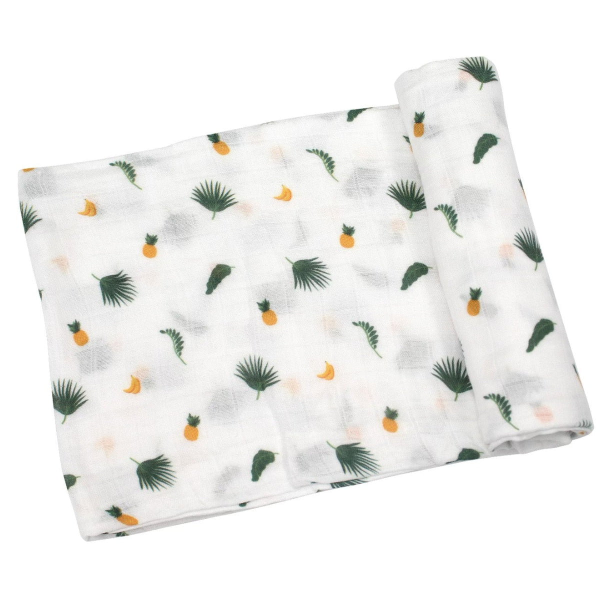 Tropical Palms Swaddle - HoneyBug 