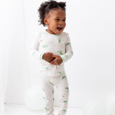 Turtle Pajama Set - HoneyBug 