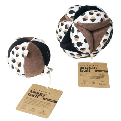 Acorn Clutch and Taggy Ball Bundle - HoneyBug 