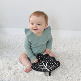 Organic Crinkle Toy - Leaf - HoneyBug 