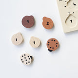 Wooden Tray Puzzle - Count to 10 Ladybugs - HoneyBug 