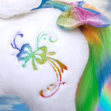 Unicorn Ride On Toy for Age 3-5 Rainbow Model X - HoneyBug 