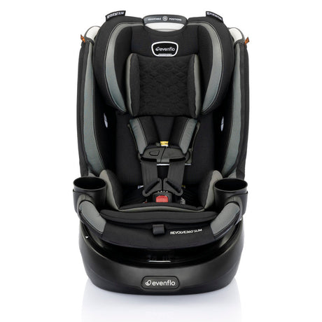 Revolve360 Slim 2-in-1 Rotational Car Seat with Quick Clean Cover - HoneyBug 