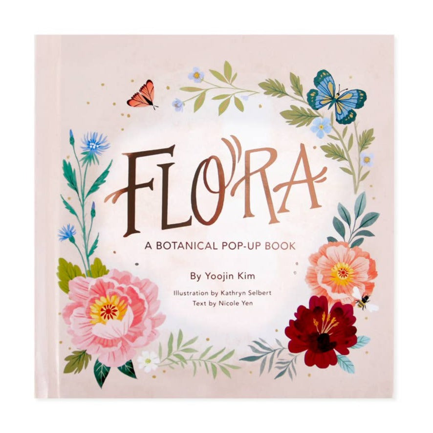 Flora: A Botanical Pop-Up Book - HoneyBug 