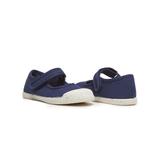 ECO-friendly Canvas Mary Jane Sneakers in Navy by childrenchic - HoneyBug 