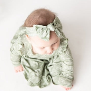 Baby's Breath Bamboo Baby Headband - HoneyBug 