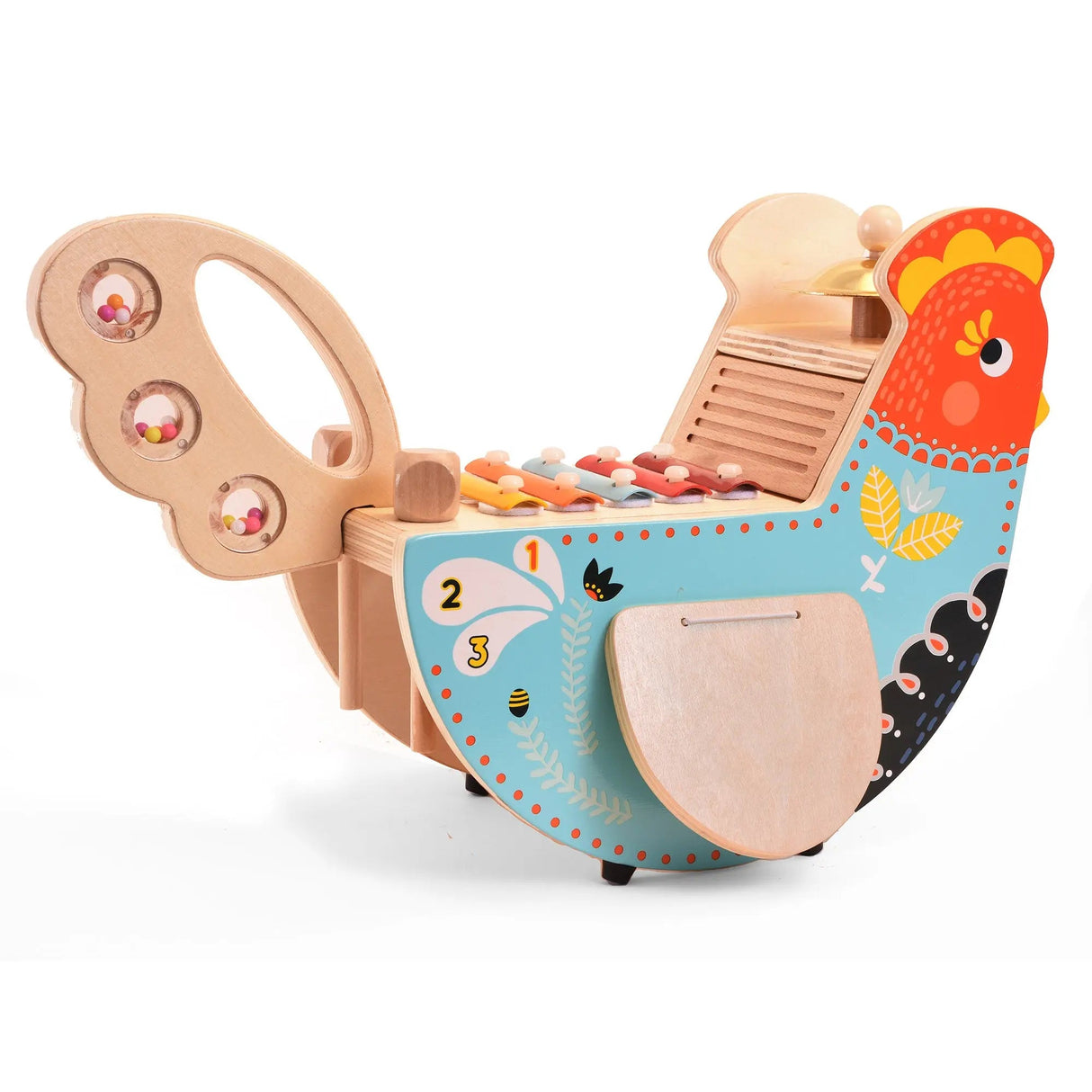 Musical Chicken by Manhattan Toy - HoneyBug 