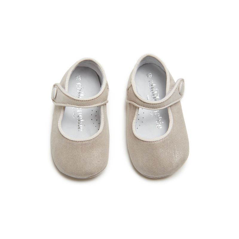 My-First Mary Janes in Gold Shimmer by childrenchic - HoneyBug 