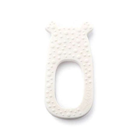 Bear Teether - White - HoneyBug 