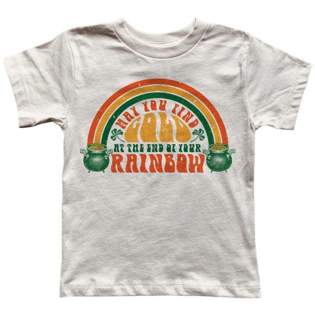 Gold At the End of Your Rainbow Tee - HoneyBug 