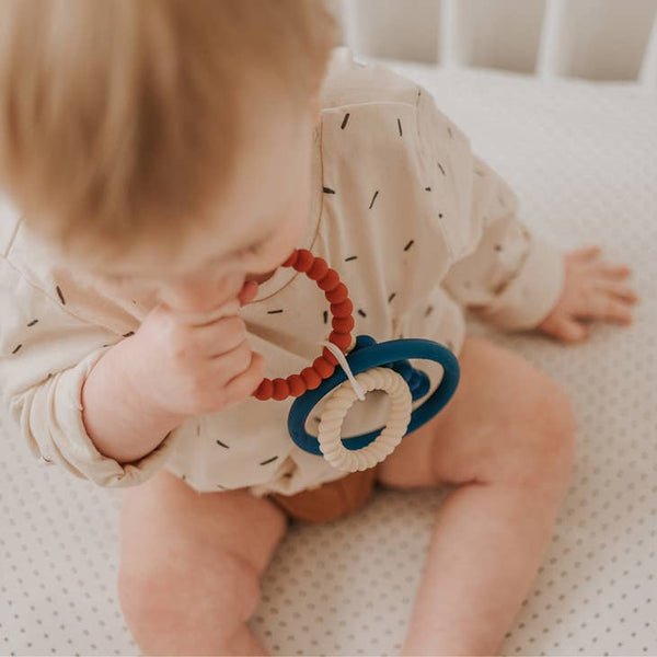 Trio Teething Rings - Briggs - HoneyBug 