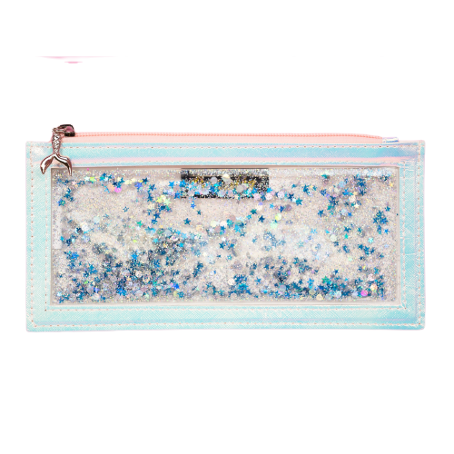 Pencil Pouch - Floating Glitter - HoneyBug 