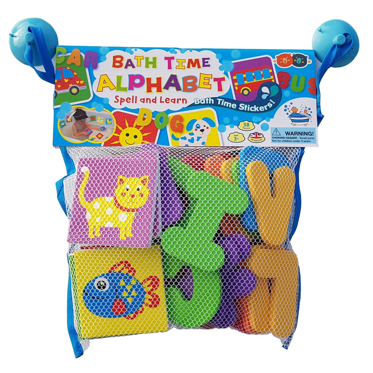 Bath Stickers – Alphabet - HoneyBug 