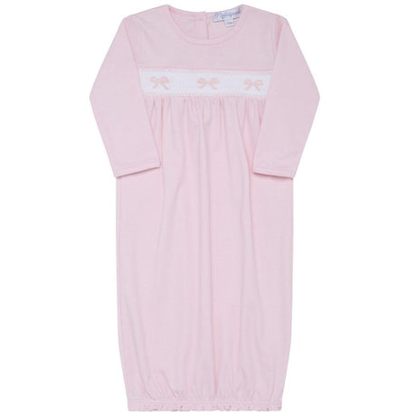 Bows Baby Girl Gown - HoneyBug 