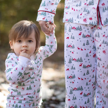 Adult PJs - Reindeers - HoneyBug 