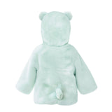 Bear Faux Fur Hooded Baby Coat 12 To 18M - HoneyBug 