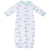 Honu Honi Bamboo Layette Gown - HoneyBug 