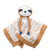 Muslin Lovey - Modern Sloth - HoneyBug 