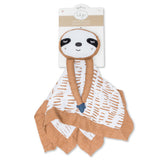 Muslin Lovey - Modern Sloth - HoneyBug 