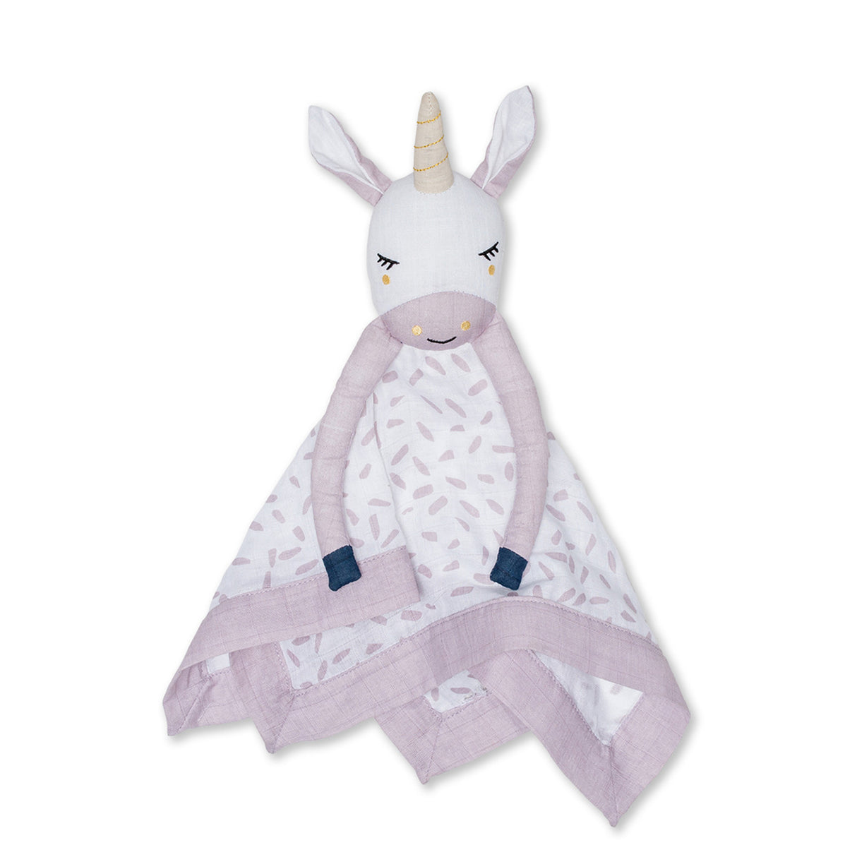 Muslin Lovey - Modern Unicorn - HoneyBug 