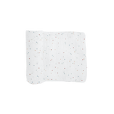 Cotton Muslin Swaddle Blanket - Dots - HoneyBug 