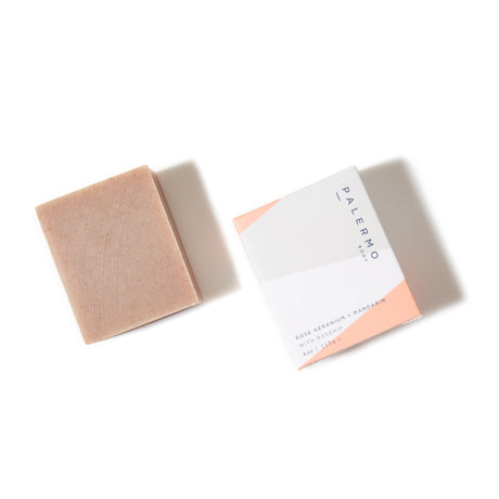 Rose Geranium + Mandarin Soap by Palermo Body - HoneyBug 