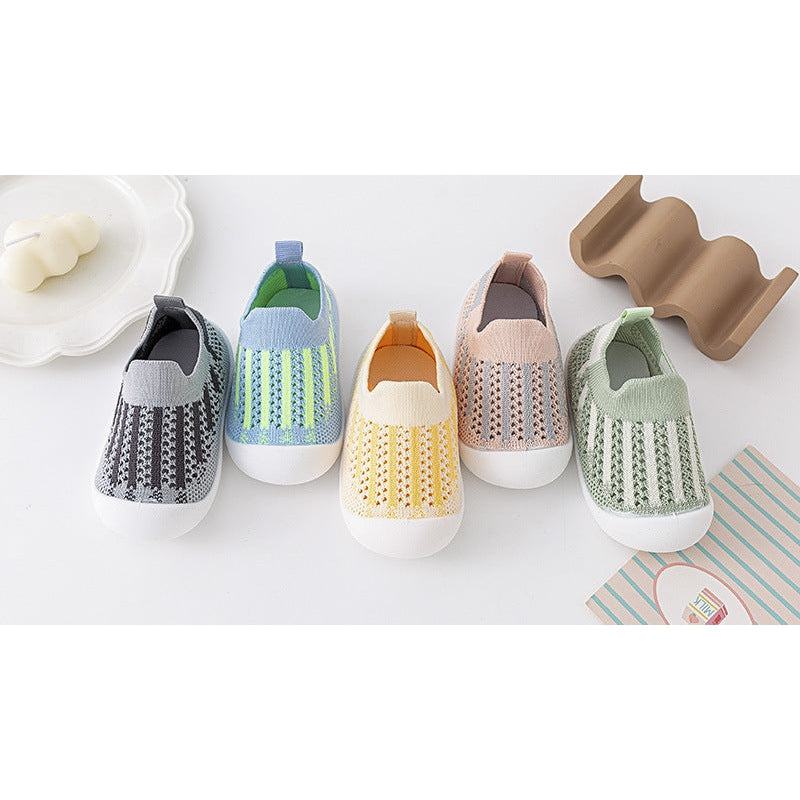 Baby First Walkers - Gray/Black - HoneyBug 