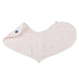 Pop of Pink Cotton Heart Bibs 2PK - HoneyBug 