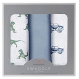 Rough Terrain Cotton Swaddle 3 Pack - HoneyBug 
