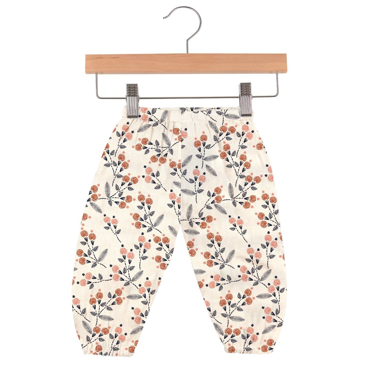 Dahlia Floral Bamboo Newcastle Mini Pants - HoneyBug 