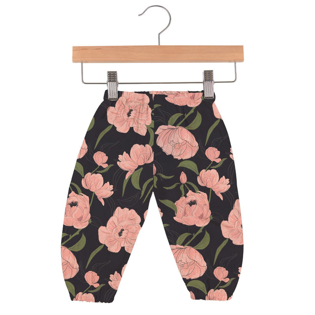 Peonies Newcastle Mini Pants - HoneyBug 