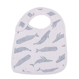 Ocean Tides Bamboo Snap Bibs - HoneyBug 