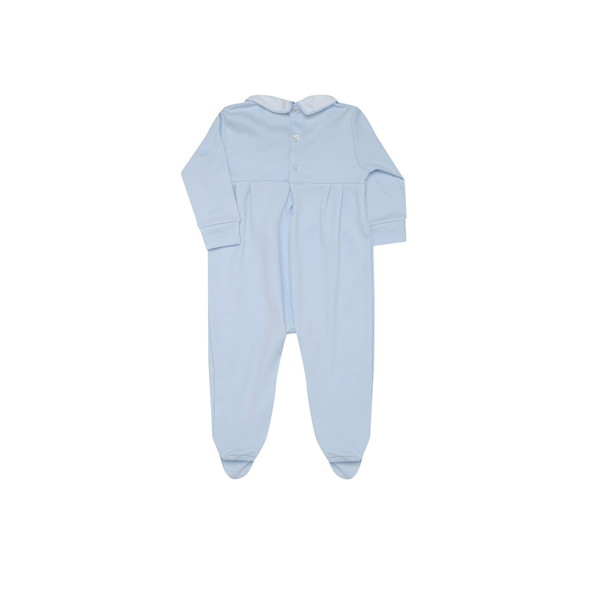 Sailboat Smocked Footie - HoneyBug 