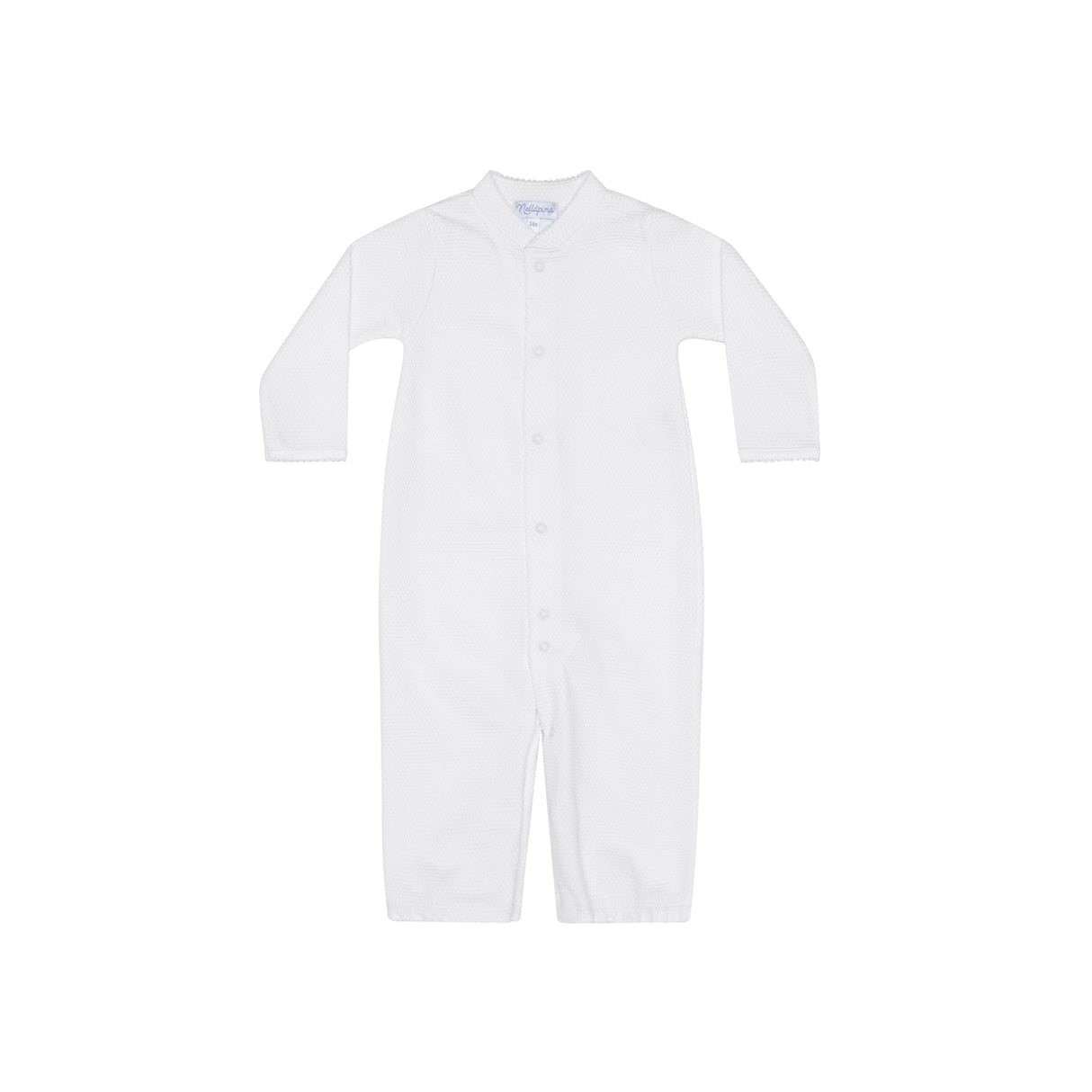 White Bubble Baby Converter Gown - HoneyBug 